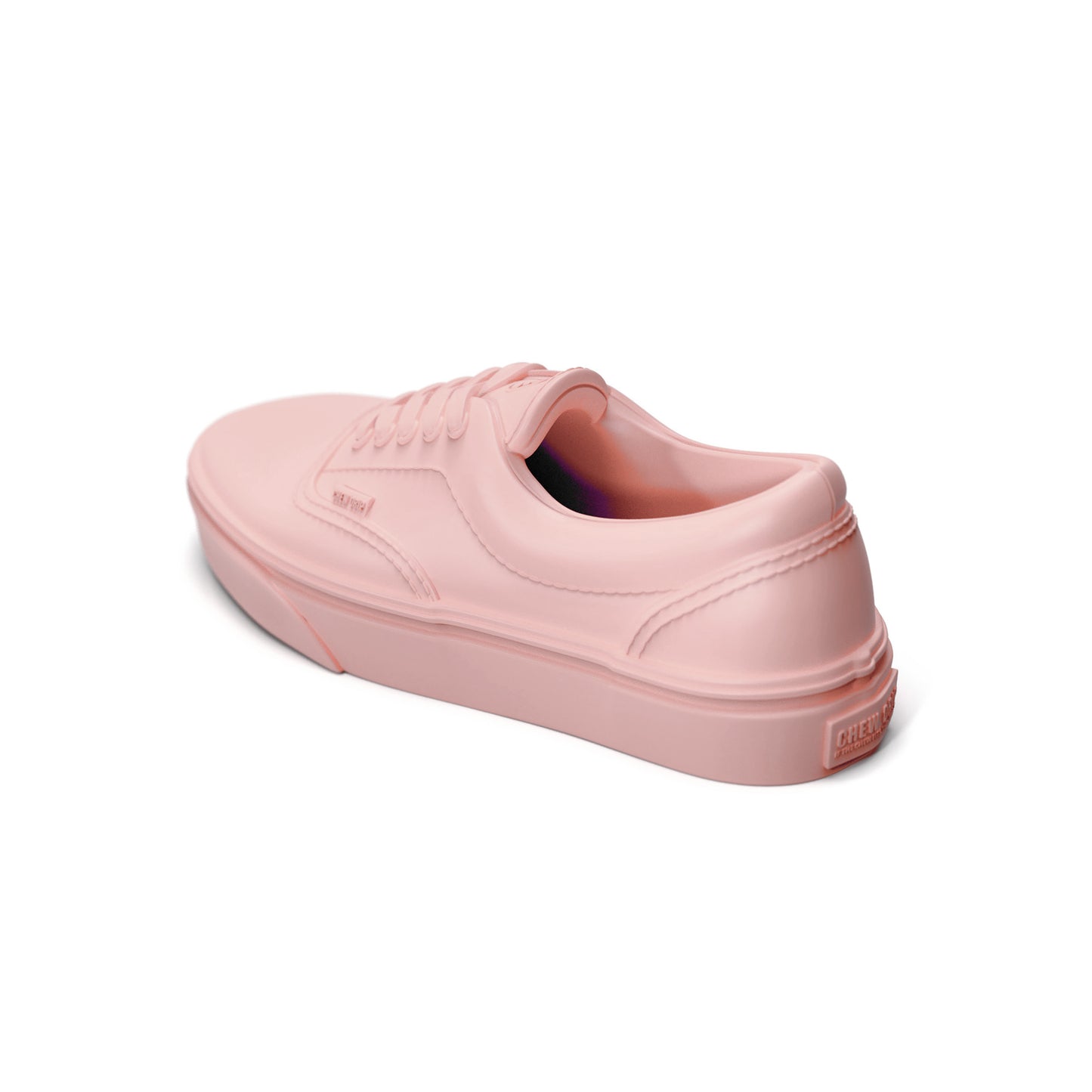 Pink Sneaker Shoe Dog Chew Toy Natural Rubber